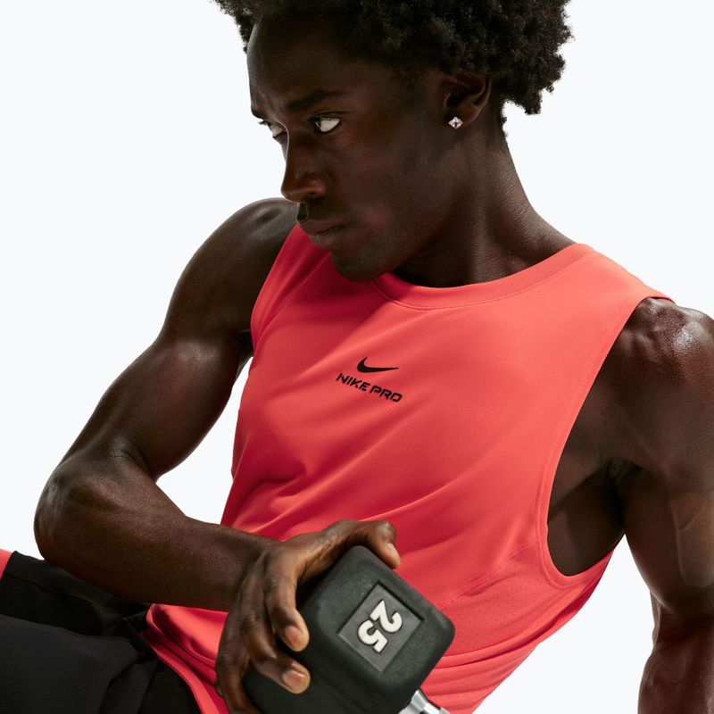 Maglia training da uomo Nike Pro Training Dri-Fit laser crimson/black 6