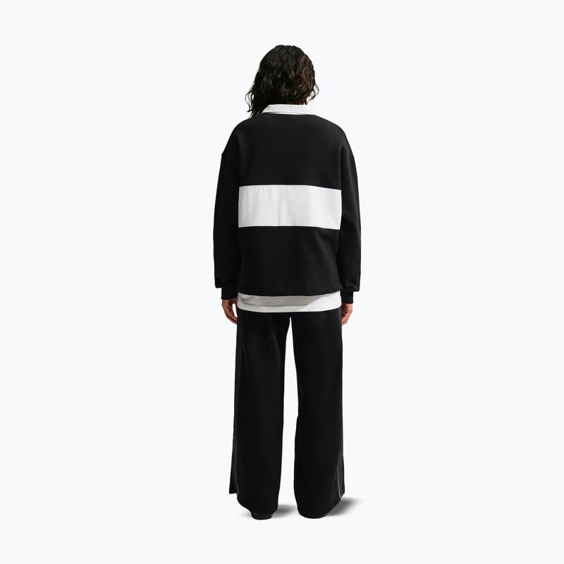 Felpa donna Nike Studio Fleece Medium Weight total black/sail/sail 3
