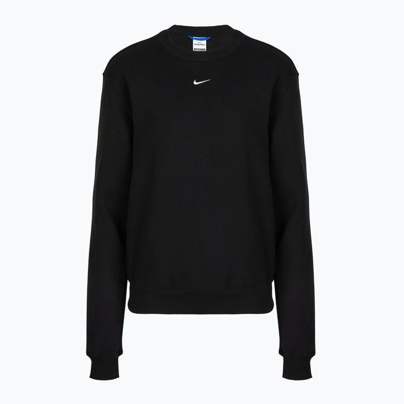 Felpa donna Nike Studio Fleece total black/sail 4