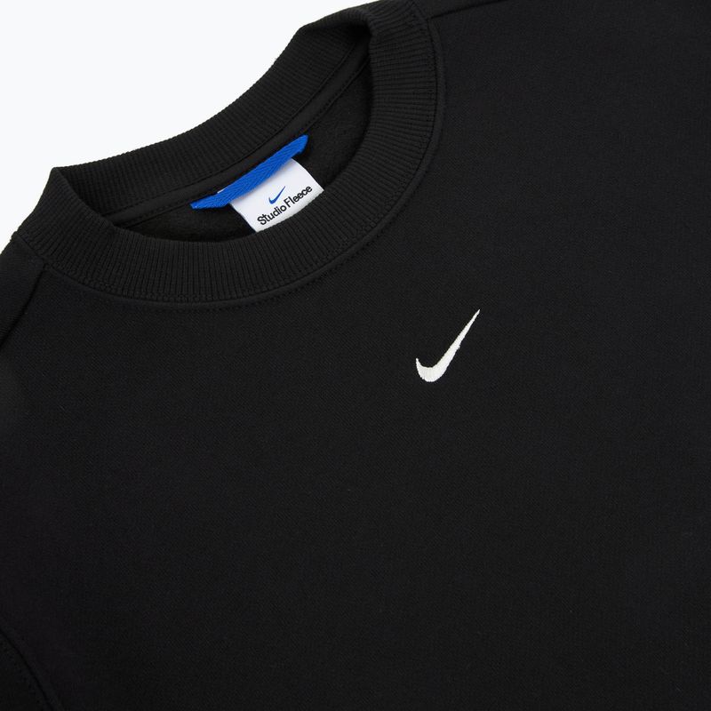 Felpa donna Nike Studio Fleece total black/sail 6