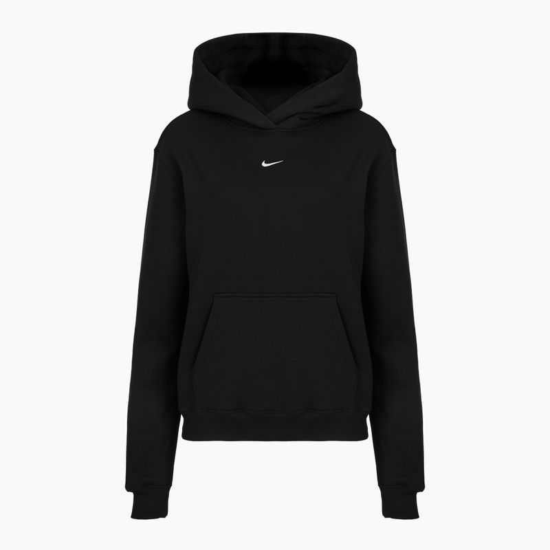Felpa donna Nike Studio Fleece total black/sail 4