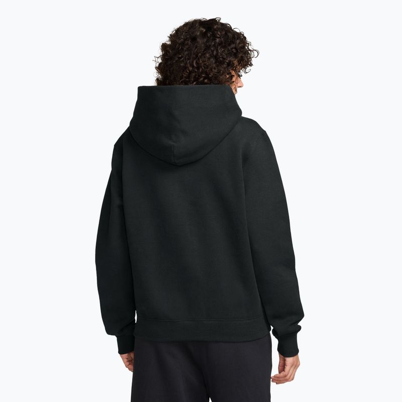 Felpa donna Nike Studio Fleece total black/sail 2
