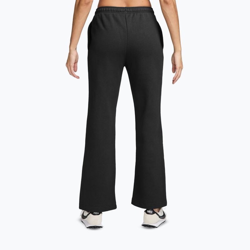 Pantaloni da donna Nike Studio Fleece total black/sail 2