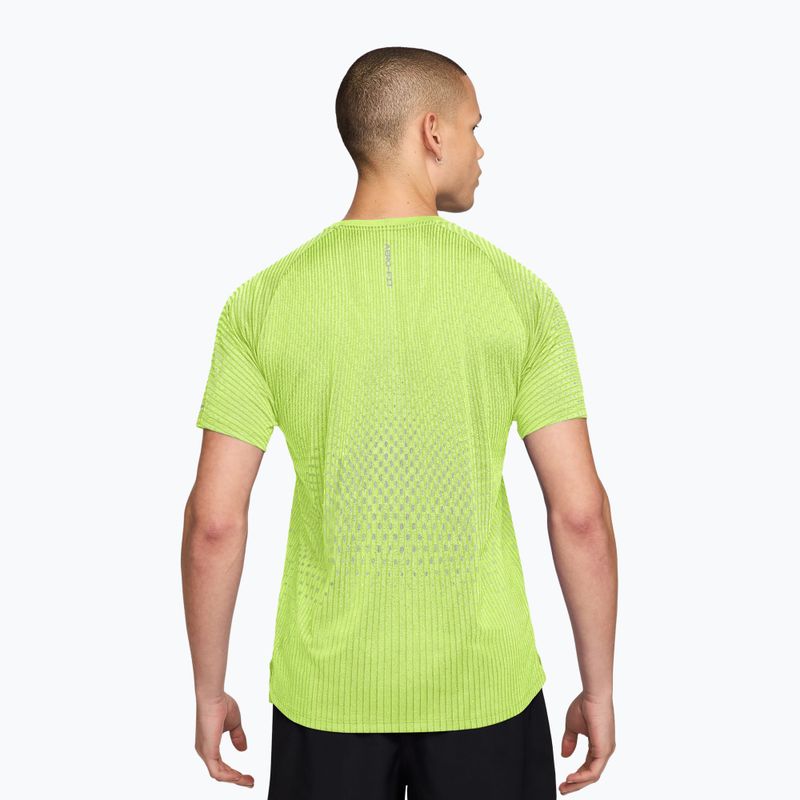Maglia da corsa da uomo Nike Stride Aero-FIT light lemon twist 2