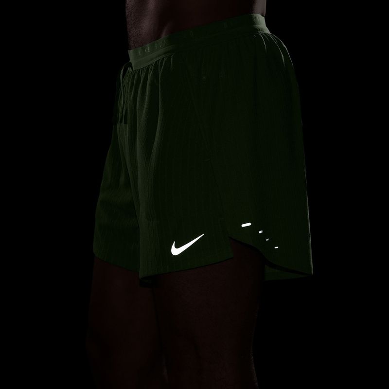Pantaloncini da corsa da uomo Nike Stride light lemon twist 5