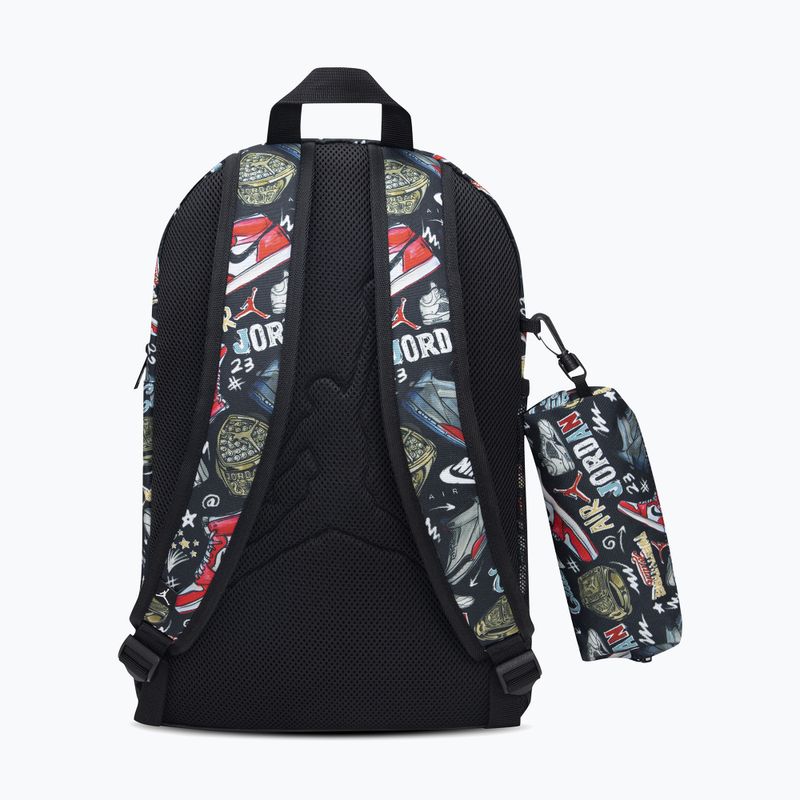 Zaino urbano Nike Jordan Air Raid 17 l black/multicolor 3