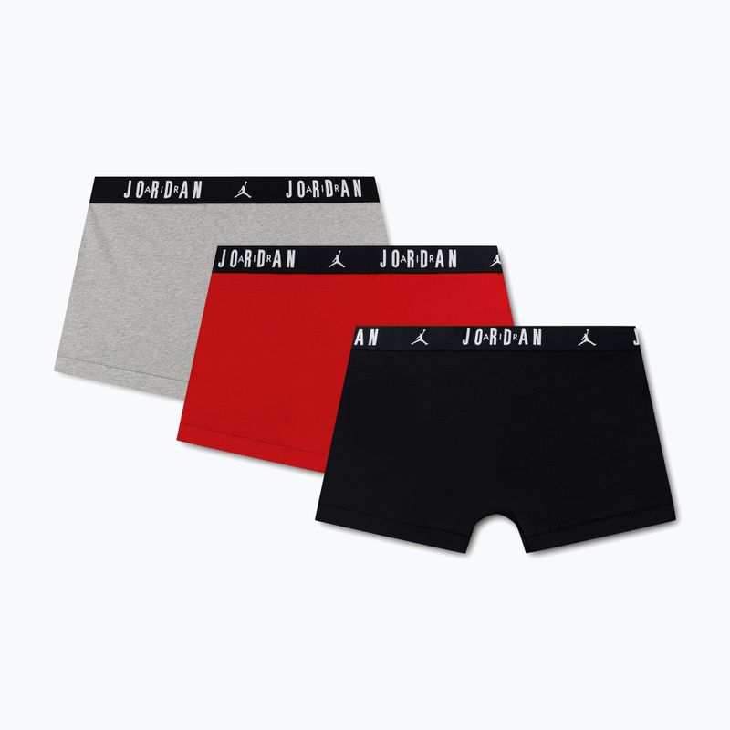 Boxer da uomo Jordan Flight Cotton Trunk 3pk gym red/black 2