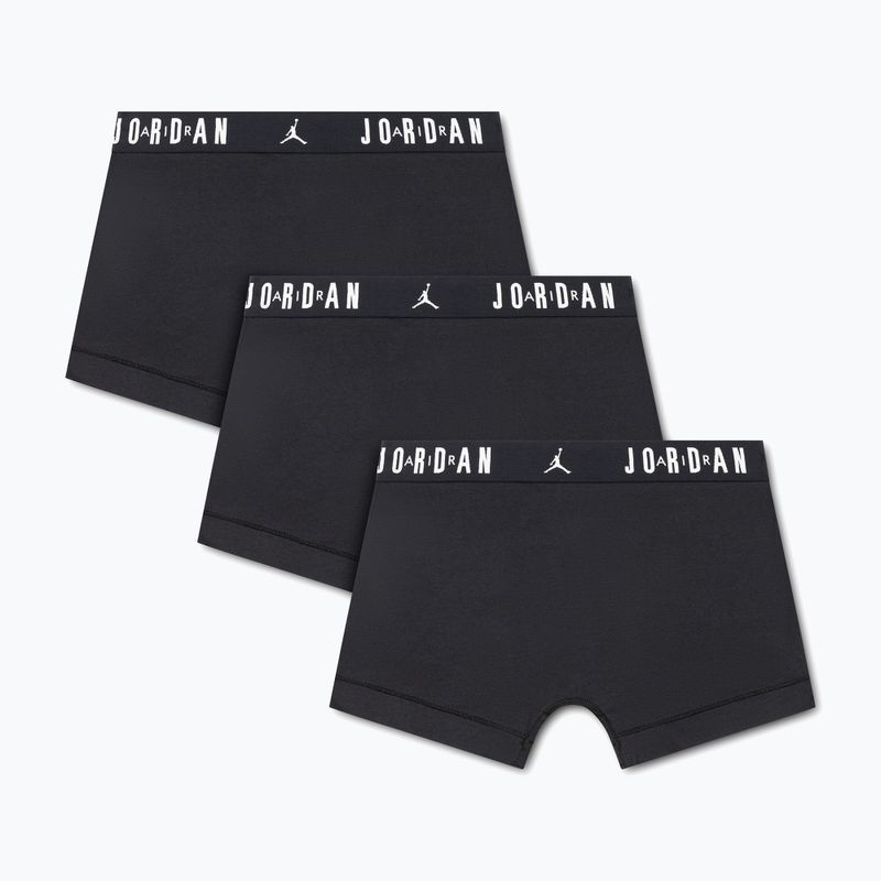 Boxer da uomo Nike Jordan Flight Cotton Trunk 3pk nero 2