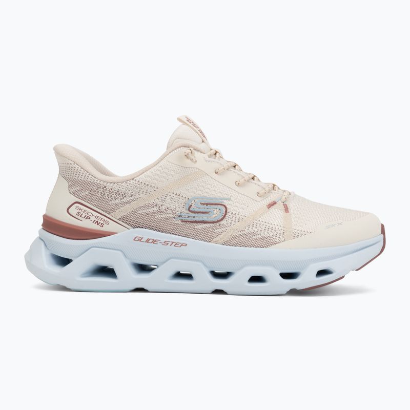 Scarpe da donna SKECHERS Glide Step Altus Fast Lane beige 2