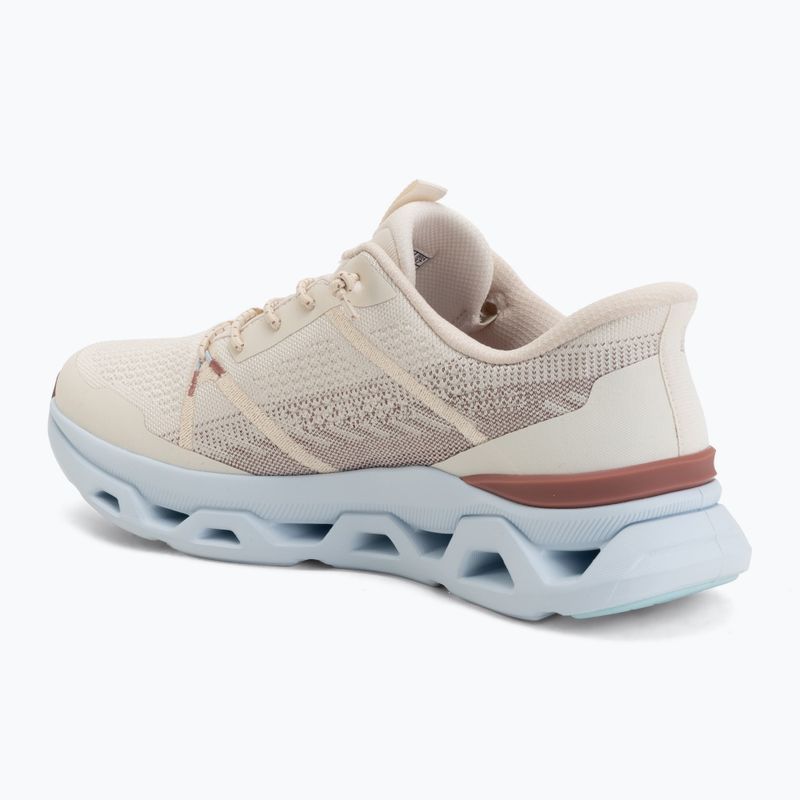 Scarpe da donna SKECHERS Glide Step Altus Fast Lane beige 3