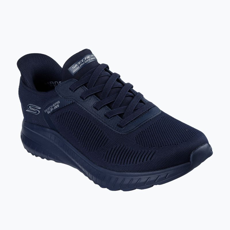 Scarpe da uomo SKECHERS Bobs Squad Chaos Solid Step blue 8