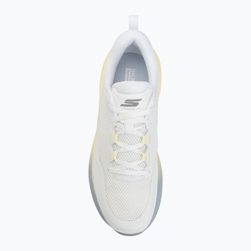 Scarpe da running da donna SKECHERS Go Run Supersonic Max white 5