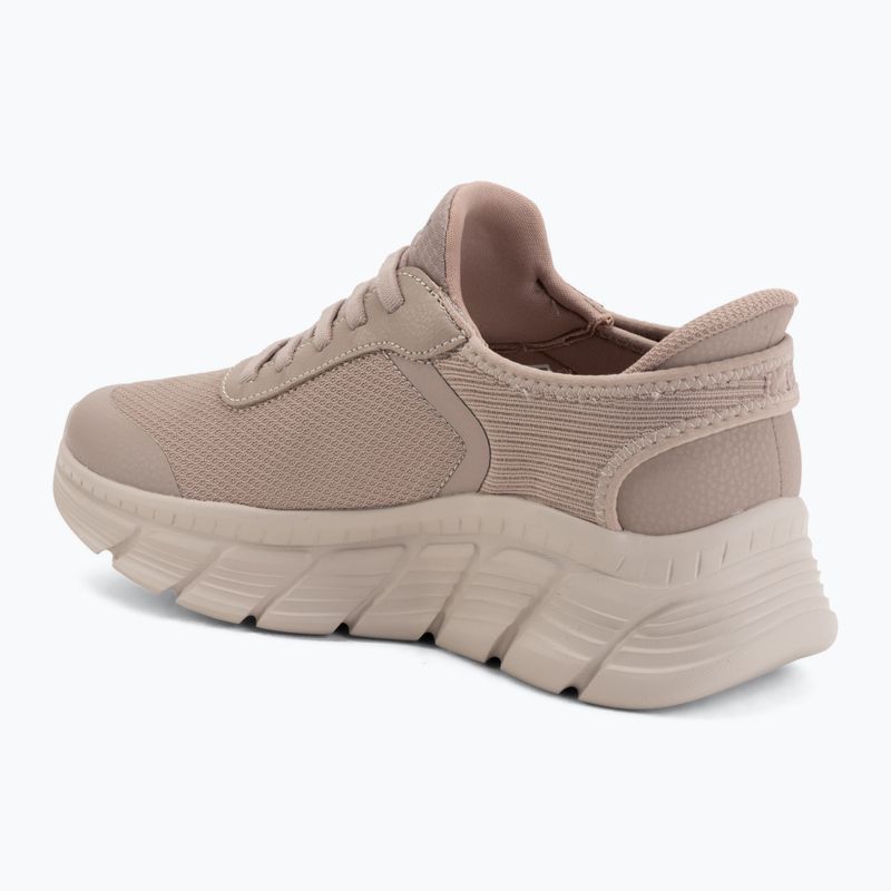 Scarpe da donna SKECHERS Bobs B Flex Hi Linear Force gray 3