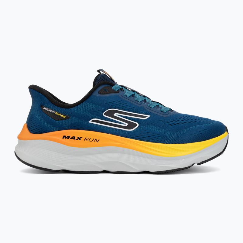 Scarpe da running da uomo SKECHERS Max Run blue 2