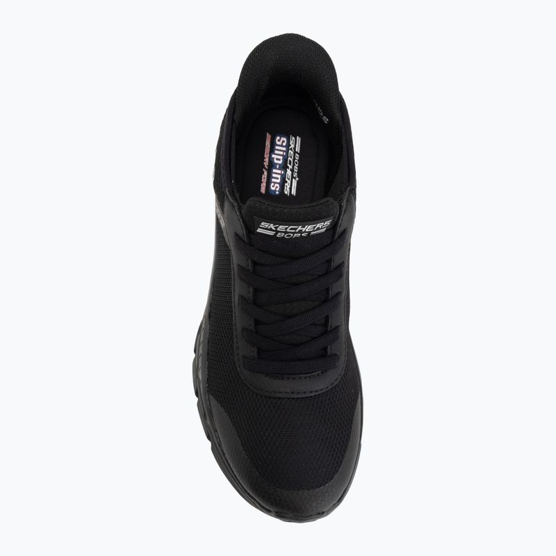 Scarpe da donna SKECHERS Bobs B Flex Hi Linear Force black 5