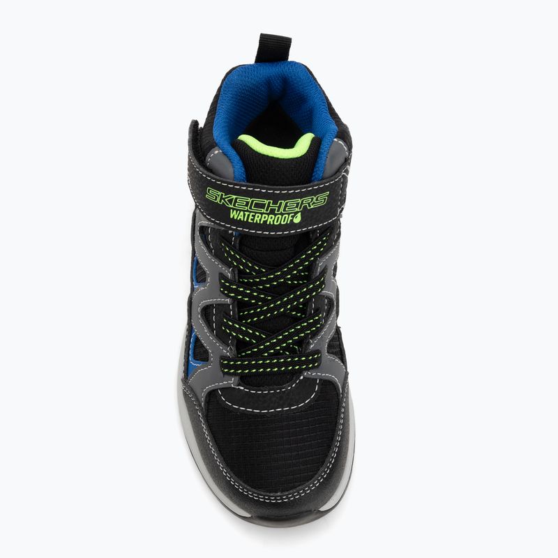 Scarpe bambini SKECHERS Storm Blazer Drizzle Squad nero/blu 5