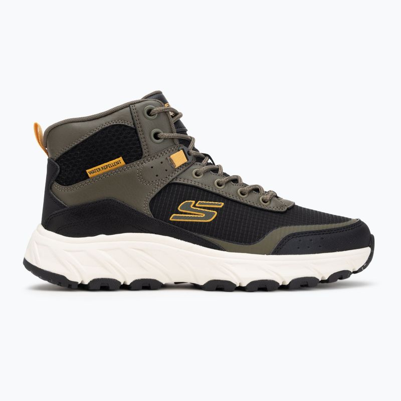 Scarpe da uomo SKECHERS Hillcrest 2.0 Woodrock Peak oliva/nero 2