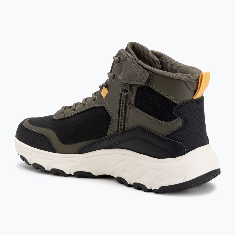 Scarpe da uomo SKECHERS Hillcrest 2.0 Woodrock Peak oliva/nero 3