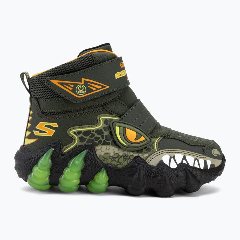Doposci da bambino SKECHERS Skech-O-Saurus Lights 2.0 green 2