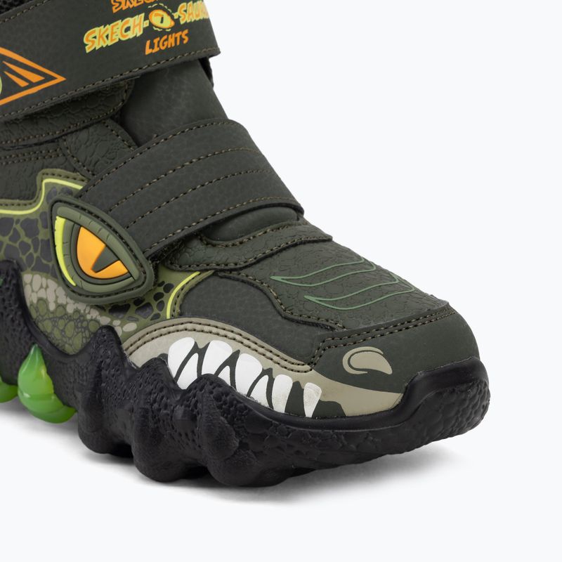 Doposci da bambino SKECHERS Skech-O-Saurus Lights 2.0 green 7