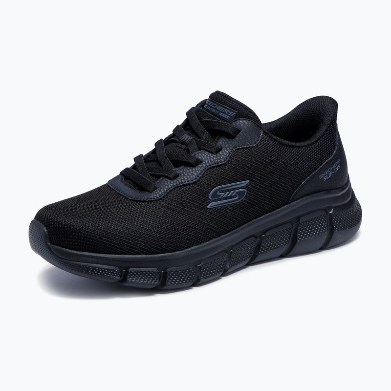 Scarpe da uomo SKECHERS Bobs B Flex Glacial Edge black 4
