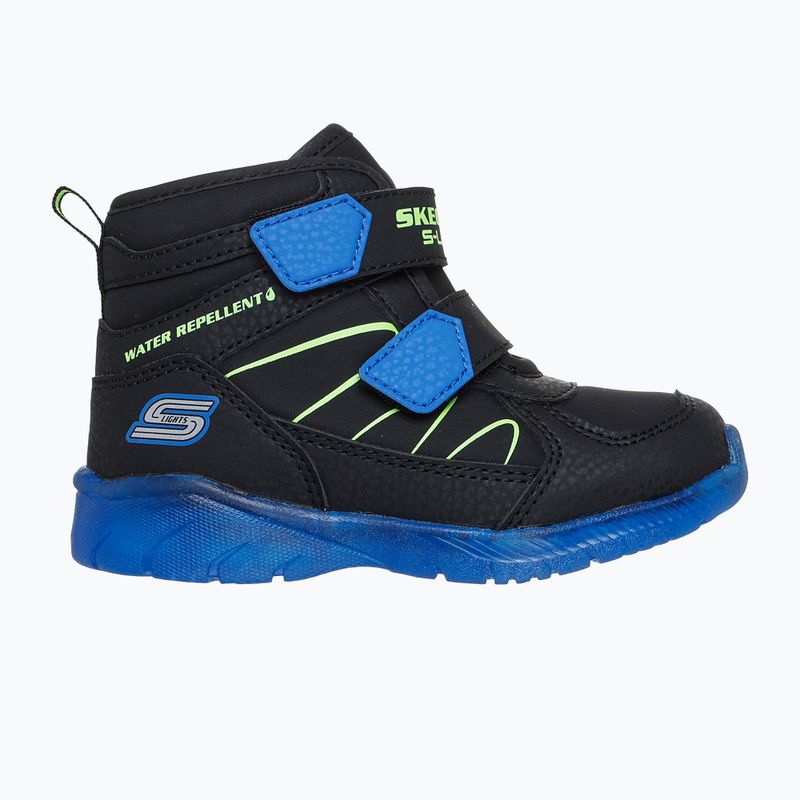 Scarpe da bambino SKECHERS Illumi-Brights Splash Beams nero/blu/lime 10