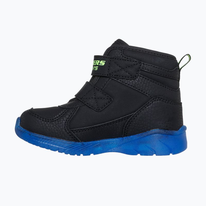 Scarpe da bambino SKECHERS Illumi-Brights Splash Beams nero/blu/lime 11