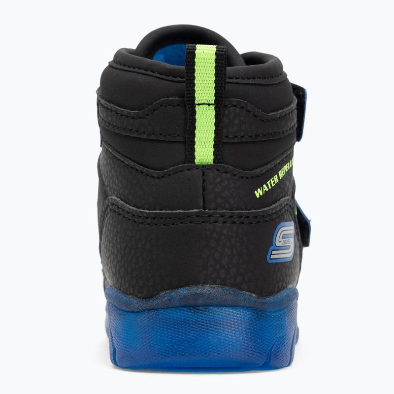 Scarpe da bambino SKECHERS Illumi-Brights Splash Beams nero/blu/lime 6