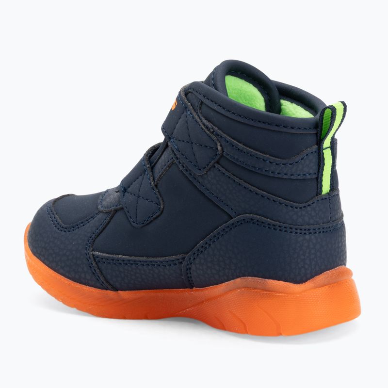 Scarpe bambini SKECHERS Illumi-Brights Splash Beams navy/arancione 3