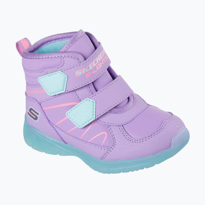 Scarpe da bambino SKECHERS Illumi-Brights Polar Steppers lavanda/multicolore 9