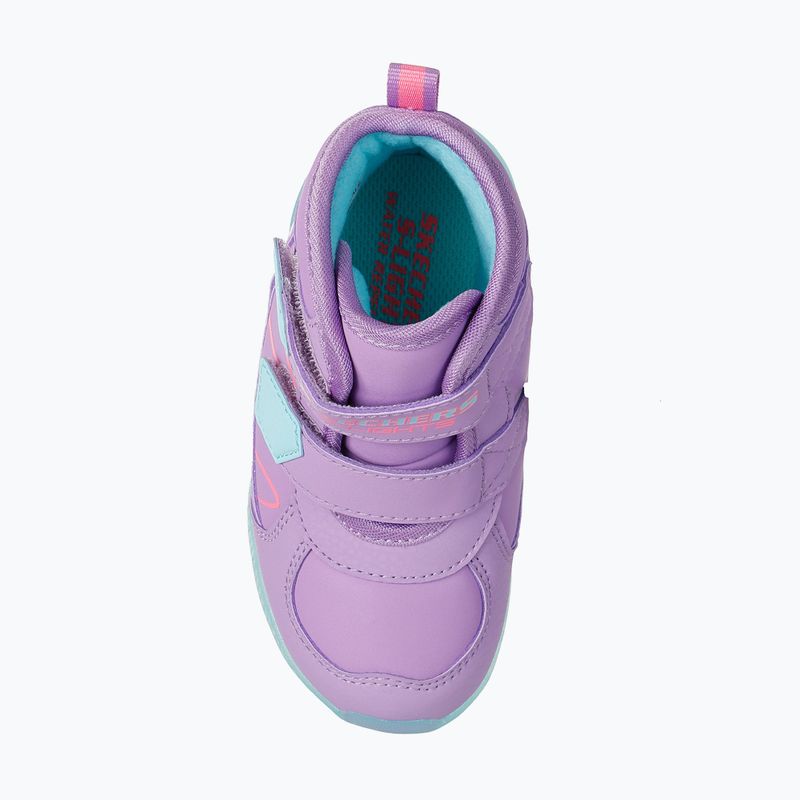 Scarpe da bambino SKECHERS Illumi-Brights Polar Steppers lavanda/multicolore 13