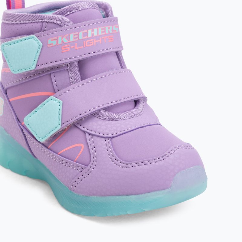 Scarpe da bambino SKECHERS Illumi-Brights Polar Steppers lavanda/multicolore 7