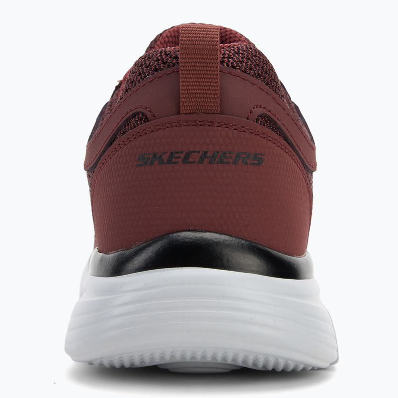 SKECHERS Burns Agoura scarpe da uomo bordeaux 6