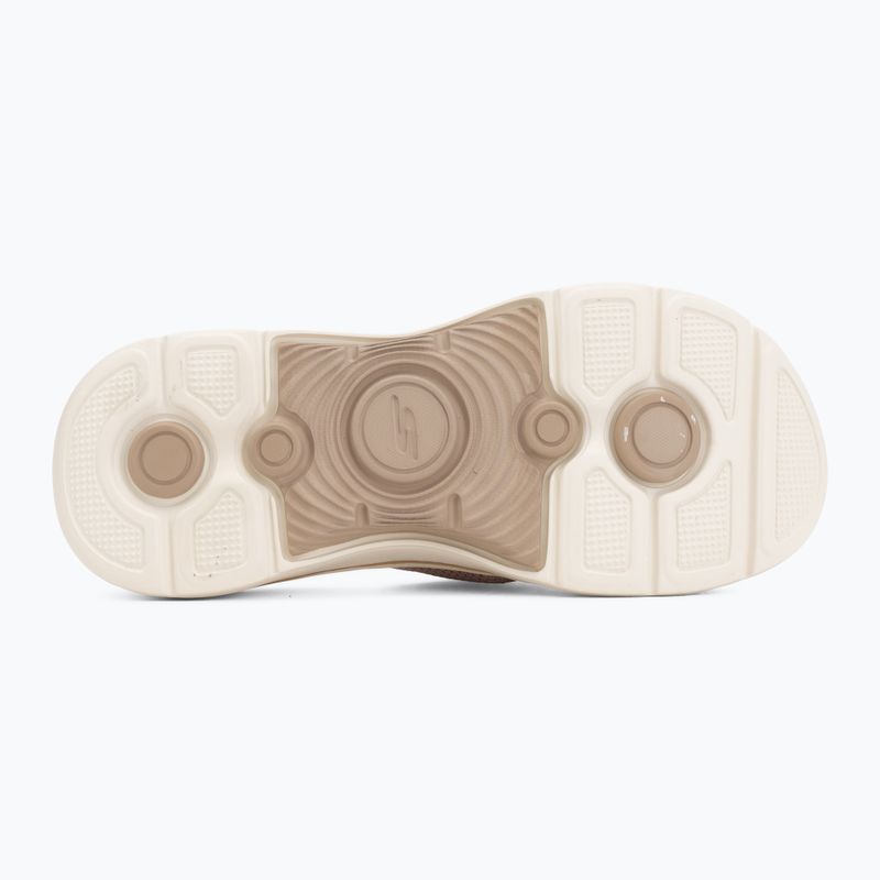 Ciabatte da donna SKECHERS Go Walk Arch Fit 2.0 Dakota brown 4