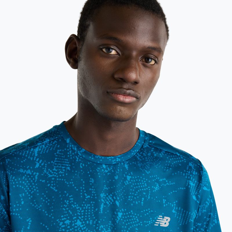 T-shirt da uomo New Balance Essentials Printed T-Shirt streamsong 4