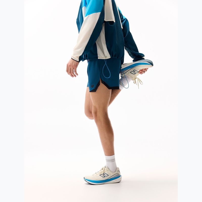 Pantaloncini da corsa da uomo New Balance Run Essentials 5" Short streamsong 9