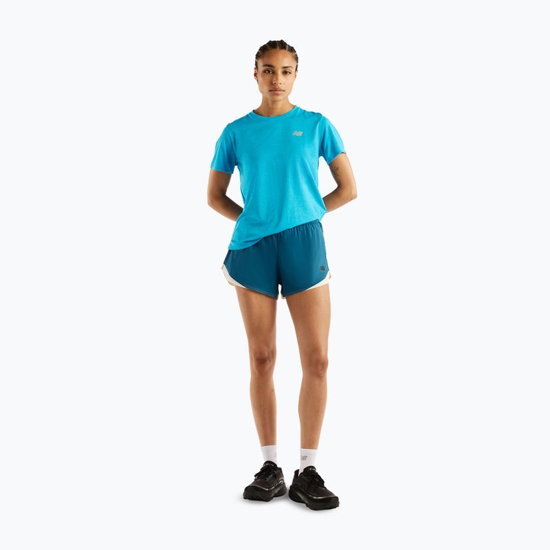Pantaloncini da corsa da donna New Balance Run Essentials 3" Short streamsong 2