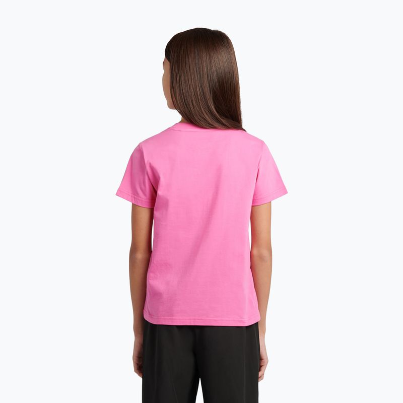 Maglietta per bambini New Balance Jersey Stacked Logo Tee pink satin 3
