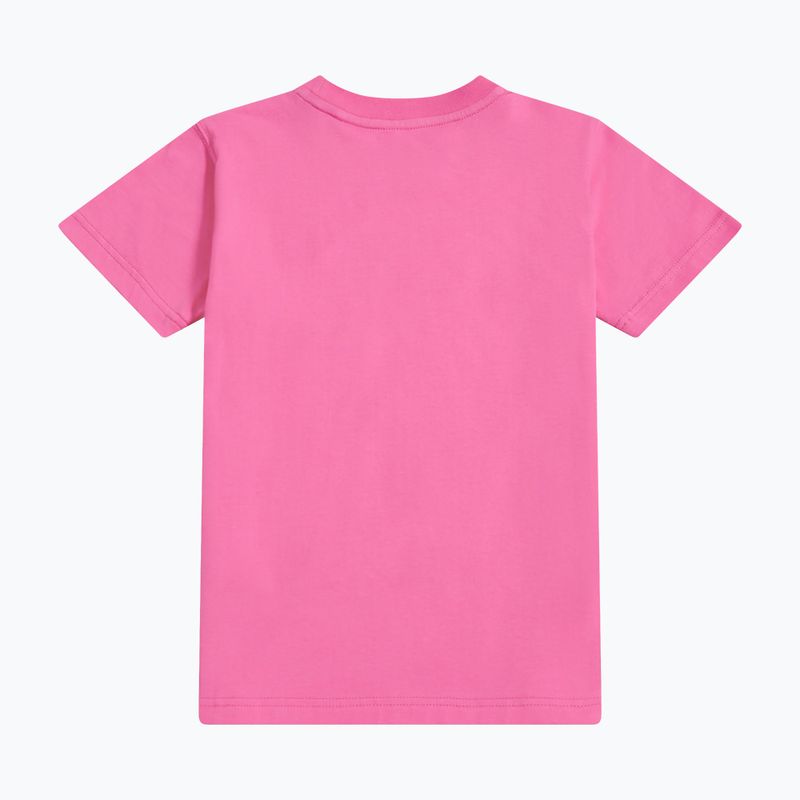 Maglietta per bambini New Balance Jersey Stacked Logo Tee pink satin 7