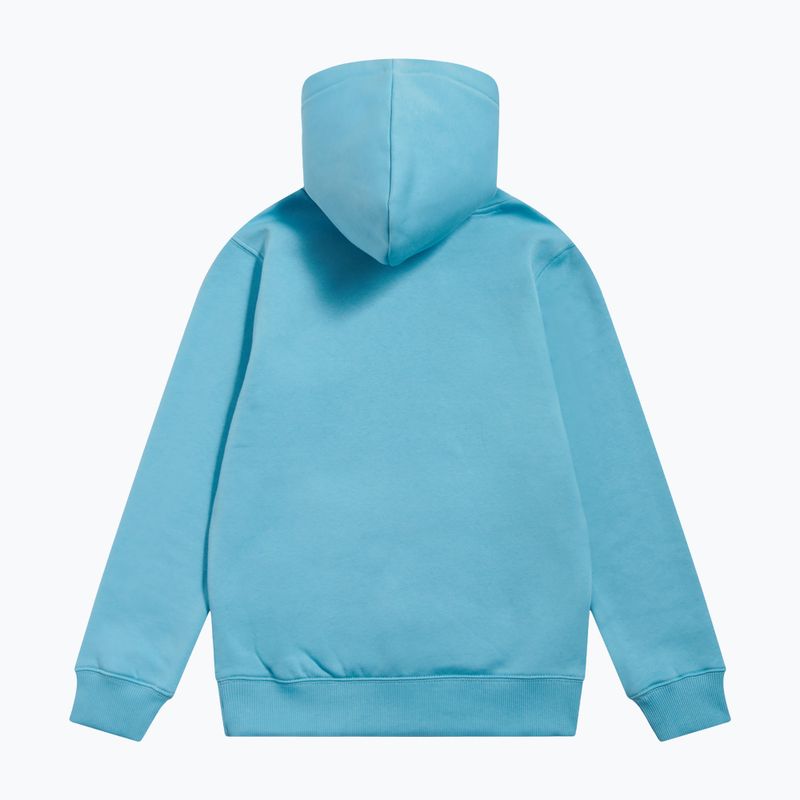Felpa per bambini New Balance BB Stacked Logo Hoodie taffy blue 2