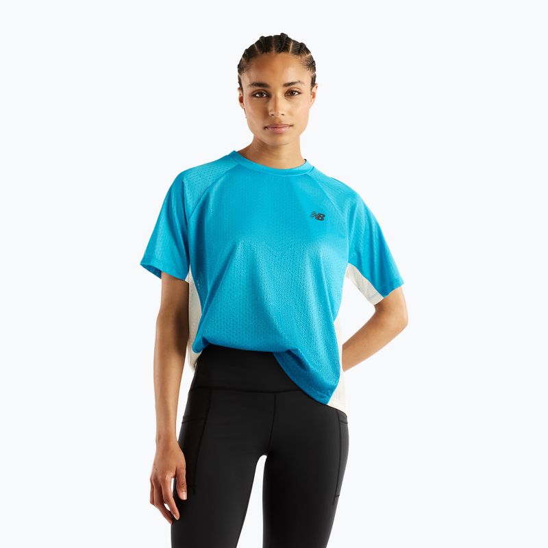 Maglia da running da donna New Balance Viz-Tech Run T-Shirt altitude/streamsong