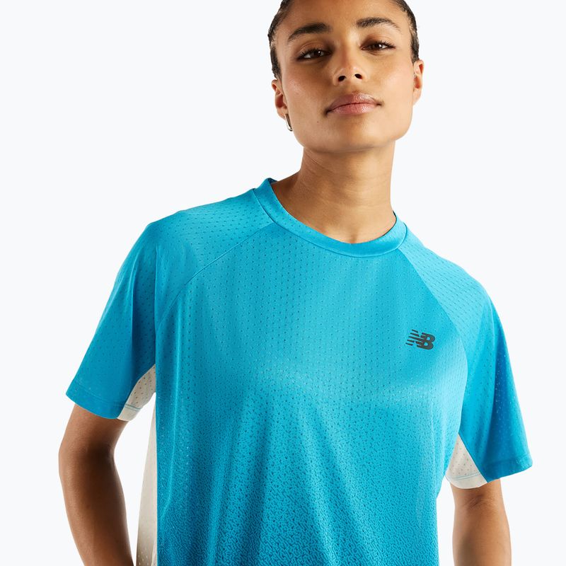 Maglia da running da donna New Balance Viz-Tech Run T-Shirt altitude/streamsong 3