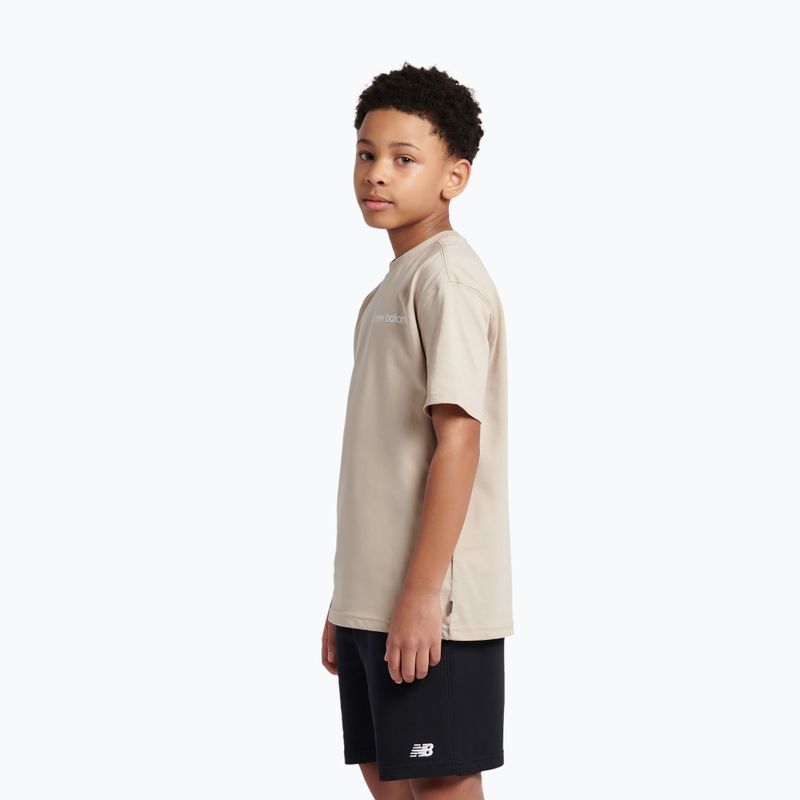 Maglietta per bambini New Balance 574 Shoe Graphic Tee timberwolf 4