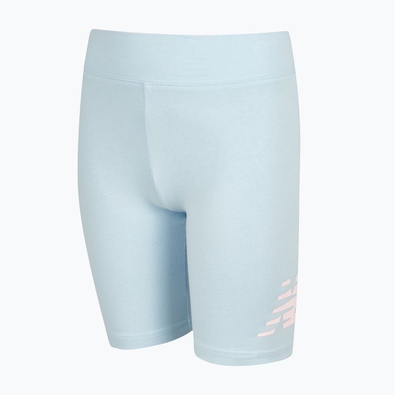 Pantaloncini per bambini New Balance Stacked Logo Cycle oxford blue 6