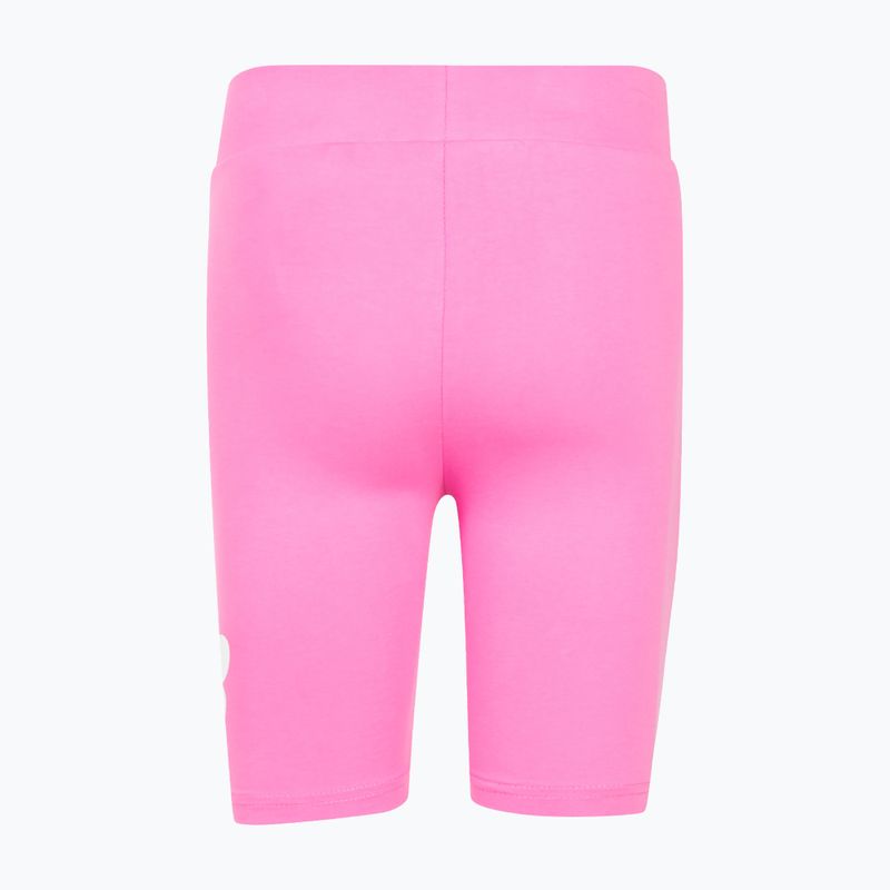 Pantaloncini per bambini New Balance Stacked Logo Cycle pink satin 2