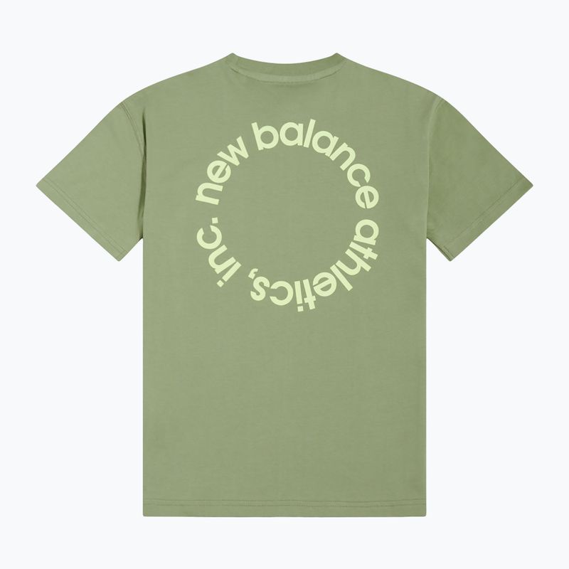 Maglietta per bambini New Balance Circular Logo Graphic Tee oregano 2