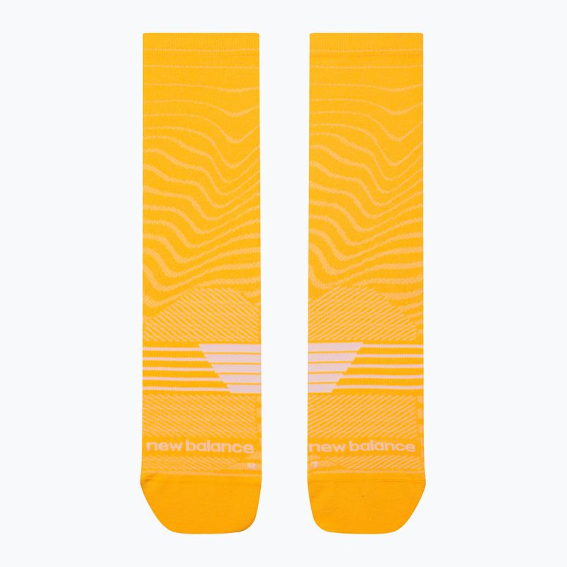 Calze New Balance Pro Run Cushion Crew satsuma orange 2