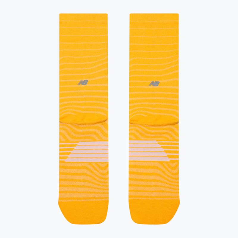Calze New Balance Pro Run Cushion Crew satsuma orange 3
