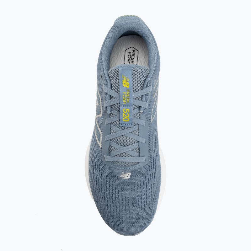 Scarpe da corsa uomo New Balance Fresh Foam 520's V9 zinc blue/light arctic grey/silver metallic 5