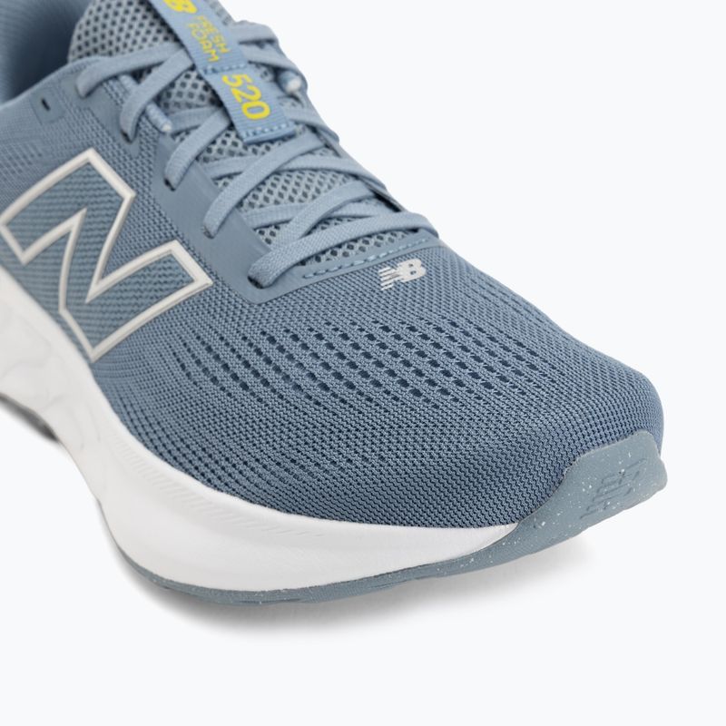 Scarpe da corsa uomo New Balance Fresh Foam 520's V9 zinc blue/light arctic grey/silver metallic 7